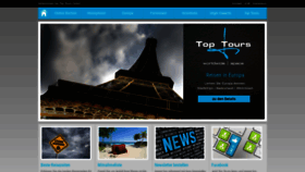 What Toptours.at website looked like in 2018 (5 years ago)