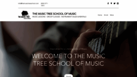 What Themusictreeschool.com website looked like in 2018 (5 years ago)