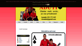 What Trio-aduti.com website looked like in 2018 (5 years ago)