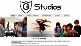 What Theg12studio.co.uk website looked like in 2018 (5 years ago)