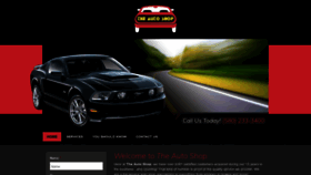 What Theautoshop.org website looked like in 2018 (5 years ago)