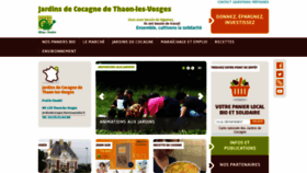 What Thaon-les-vosges.reseaucocagne.asso.fr website looked like in 2018 (5 years ago)