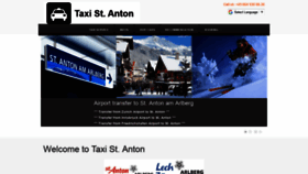 What Taxi-stanton.com website looked like in 2018 (5 years ago)
