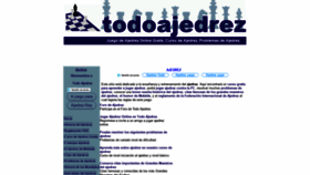 What Todoajedrez.com.ar website looked like in 2018 (5 years ago)