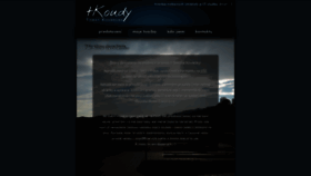 What Tkoudy.cz website looked like in 2018 (5 years ago)