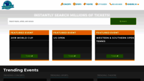 What Totaltickets.com website looked like in 2018 (5 years ago)