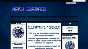 What Templeilluminatus.com website looked like in 2018 (5 years ago)