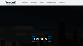 What Tribuneinteractive.com website looked like in 2018 (5 years ago)