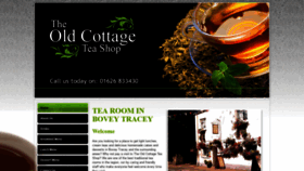 What Theoldcottageteashop.co.uk website looked like in 2018 (5 years ago)
