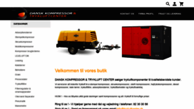 What Trykluftshop.dk website looked like in 2018 (5 years ago)