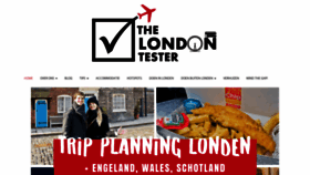What Thelondontester.com website looked like in 2018 (5 years ago)