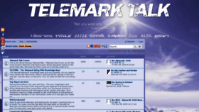 What Telemarktalk.com website looked like in 2018 (5 years ago)