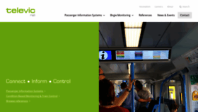 What Televic-rail.com website looked like in 2018 (5 years ago)