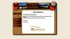What Tierarzt-puetzchen.de website looked like in 2018 (5 years ago)
