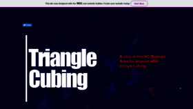 What Trianglecubing.org website looked like in 2018 (5 years ago)