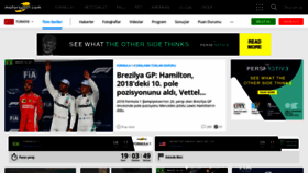 What Turkiyef1.com website looked like in 2018 (5 years ago)