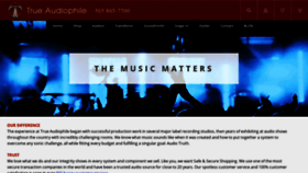 What Trueaudiophile.com website looked like in 2018 (5 years ago)
