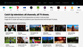 What Tvcatchupaustralia.com website looked like in 2018 (5 years ago)