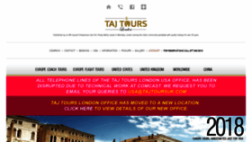 What Tajtoursuk.com website looked like in 2018 (5 years ago)
