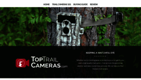 What Toptrailcameras.com website looked like in 2018 (5 years ago)