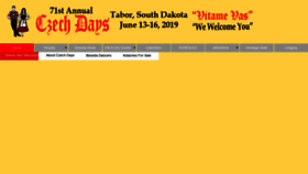What Taborczechdays.com website looked like in 2018 (5 years ago)