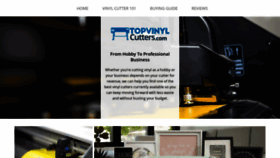 What Topvinylcutters.com website looked like in 2018 (5 years ago)