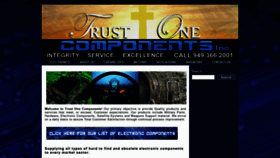 What Trustonecomponents.com website looked like in 2018 (5 years ago)