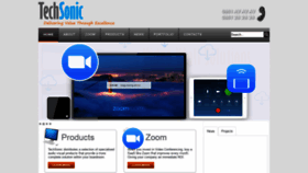 What Techsonic.co.za website looked like in 2018 (5 years ago)