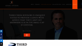 What Thirdcreekadvisors.com website looked like in 2018 (5 years ago)