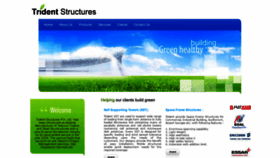 What Tridentstructures.com website looked like in 2018 (5 years ago)