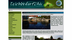 What Teichfolie-onlineshop.de website looked like in 2018 (5 years ago)