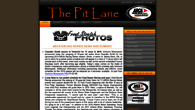 What Thepitlane.org website looked like in 2018 (5 years ago)