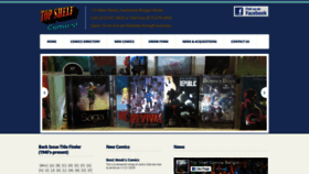 What Tcomics.com website looked like in 2018 (7 years ago)
