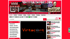 What Tokoobatimport.com website looked like in 2018 (5 years ago)