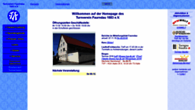 What Tv-faurndau.de website looked like in 2018 (5 years ago)