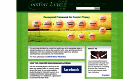 What Thecomfortline.com website looked like in 2018 (5 years ago)