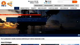 What Tre-c.it website looked like in 2018 (5 years ago)
