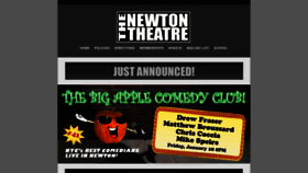 What Thenewtontheatre.com website looked like in 2018 (5 years ago)