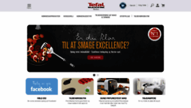 What Tefal.dk website looked like in 2018 (5 years ago)