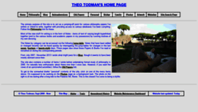 What Theotodman.com website looked like in 2018 (5 years ago)