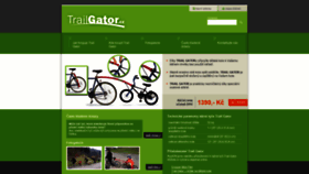 What Trail-gator.cz website looked like in 2018 (5 years ago)