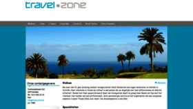 What Travel-zone.be website looked like in 2018 (5 years ago)