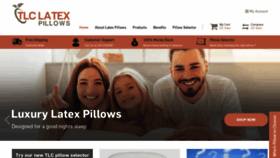 What Tlclatexpillows.com.au website looked like in 2018 (5 years ago)