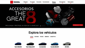 What Toyotapr.com website looked like in 2018 (5 years ago)