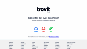 What Trovit.no website looked like in 2018 (5 years ago)