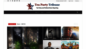 What Teapartytribune.com website looked like in 2018 (5 years ago)