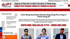 What Thoitrangthanhhungidi.com website looked like in 2018 (5 years ago)