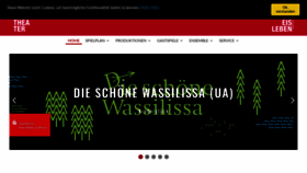 What Theater-eisleben.de website looked like in 2018 (5 years ago)