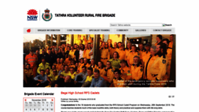 What Tathrafirebrigade.org.au website looked like in 2018 (5 years ago)