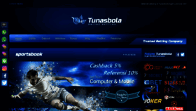 What Tunasbola.org website looked like in 2018 (5 years ago)